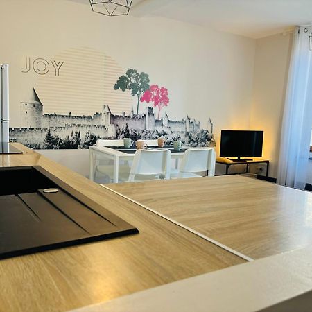 Spacieux, Climatise, Quartier Calme, Proche Chateau, Le Cocon De Joy Carcassonne Zewnętrze zdjęcie